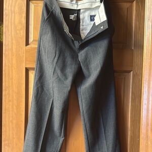 Chaps Dark Gray Men's Dress Pants